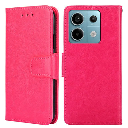 For Xiaomi Redmi Note 13 Pro 5G / Poco X6 5G Shockproof Case PU Leather Phone Cover