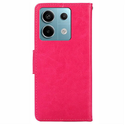 For Xiaomi Redmi Note 13 Pro 5G / Poco X6 5G Shockproof Case PU Leather Phone Cover