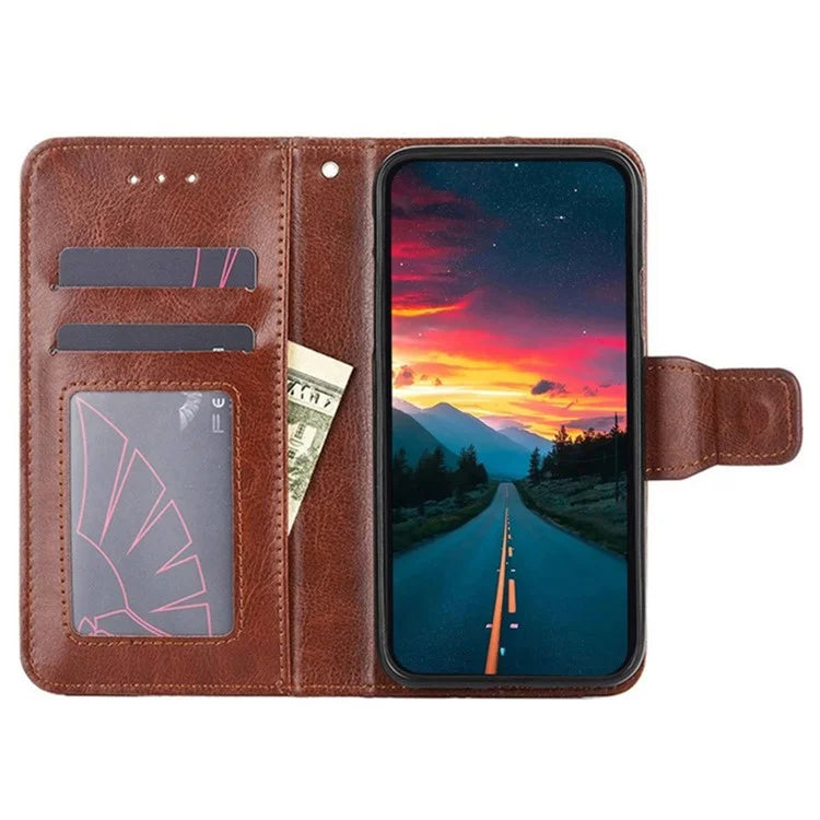For Xiaomi Redmi Note 13 Pro 5G / Poco X6 5G Shockproof Case PU Leather Phone Cover