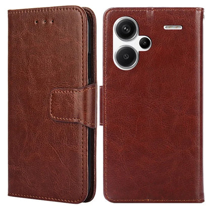 For Xiaomi Redmi Note 13 Pro+ 5G Case PU Leather Shockproof Phone Cover