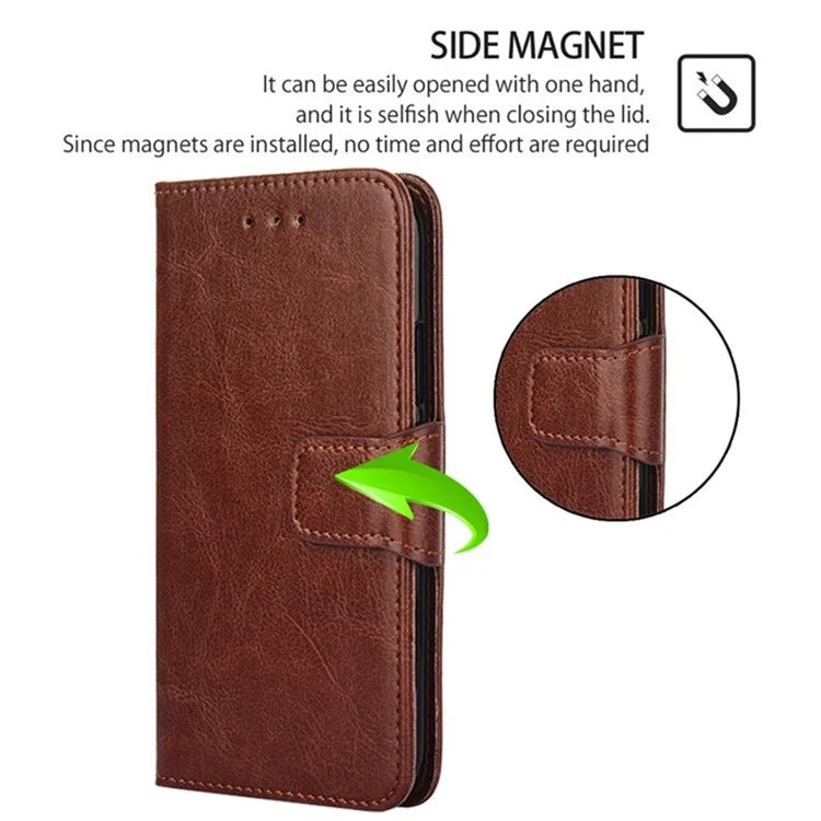 For Xiaomi Redmi Note 13 Pro+ 5G Case PU Leather Shockproof Phone Cover