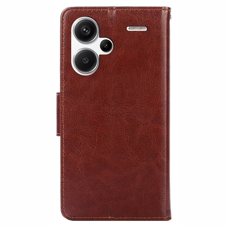 For Xiaomi Redmi Note 13 Pro+ 5G Case PU Leather Shockproof Phone Cover
