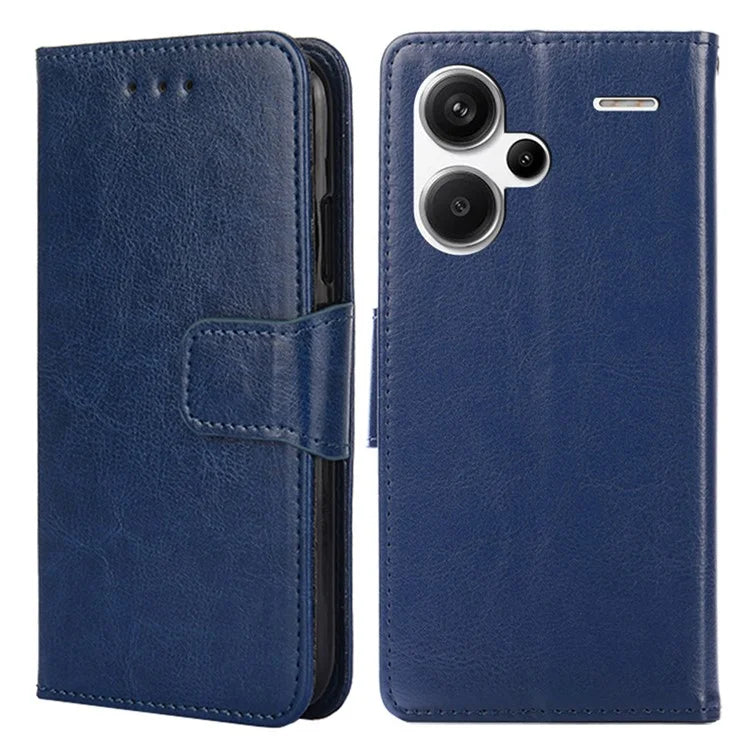 For Xiaomi Redmi Note 13 Pro+ 5G Case PU Leather Shockproof Phone Cover