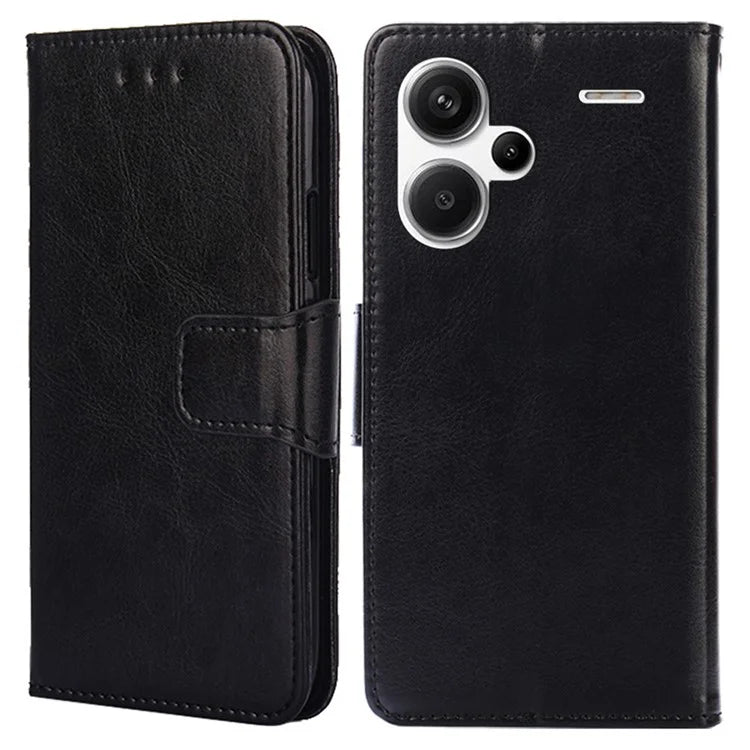For Xiaomi Redmi Note 13 Pro+ 5G Case PU Leather Shockproof Phone Cover