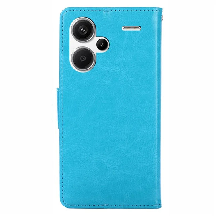 For Xiaomi Redmi Note 13 Pro+ 5G Case PU Leather Shockproof Phone Cover