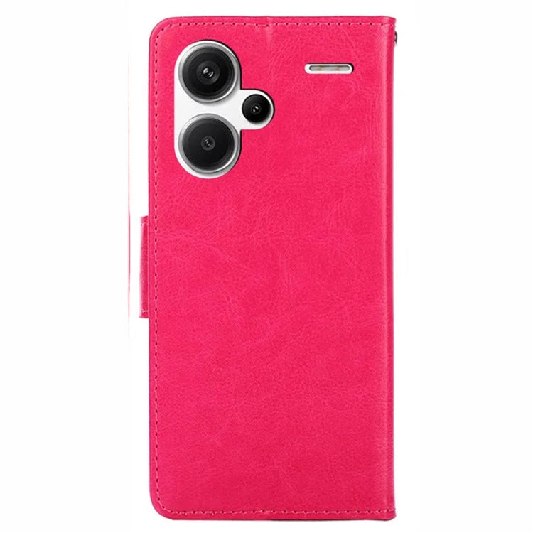 For Xiaomi Redmi Note 13 Pro+ 5G Case PU Leather Shockproof Phone Cover