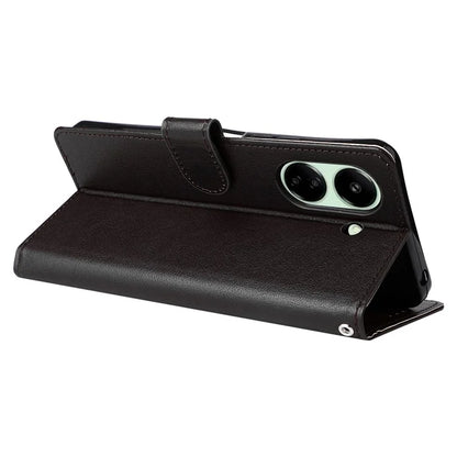 For Xiaomi Redmi 13C 4G / Poco C65 4G Case PU Leather Wallet Phone Cover Magnetic Clasp