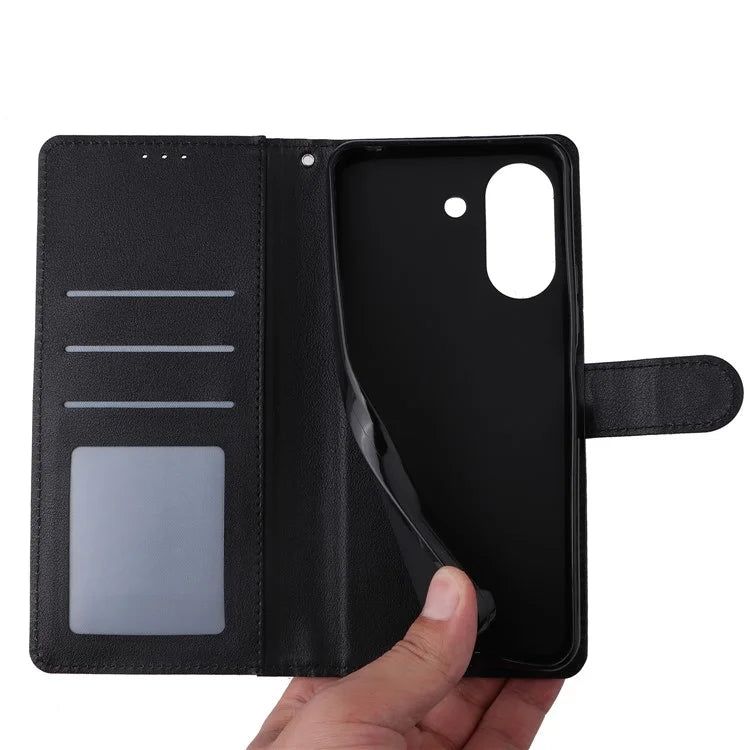 For Xiaomi Redmi 13C 4G / Poco C65 4G Case PU Leather Wallet Phone Cover Magnetic Clasp