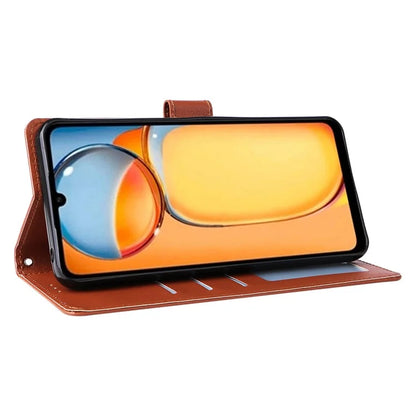 For Xiaomi Redmi 13C 4G / Poco C65 4G Case PU Leather Wallet Phone Cover Magnetic Clasp