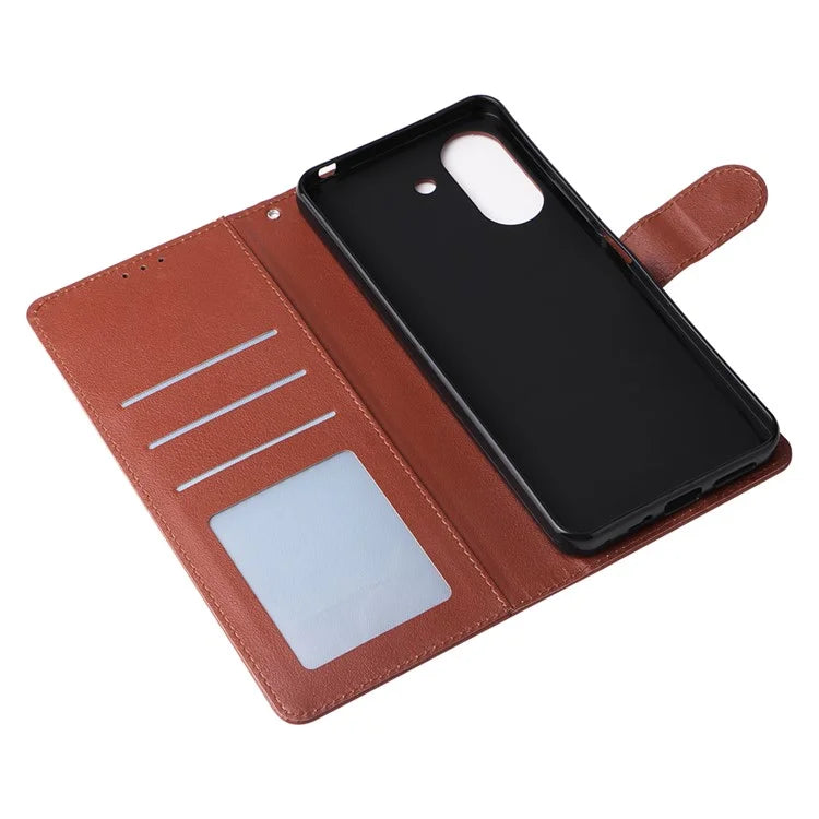 For Xiaomi Redmi 13C 4G / Poco C65 4G Case PU Leather Wallet Phone Cover Magnetic Clasp