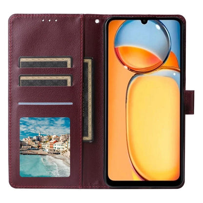 For Xiaomi Redmi 13C 4G / Poco C65 4G Case PU Leather Wallet Phone Cover Magnetic Clasp