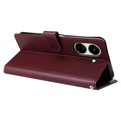 For Xiaomi Redmi 13C 4G / Poco C65 4G Case PU Leather Wallet Phone Cover Magnetic Clasp