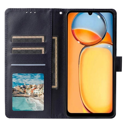 For Xiaomi Redmi 13C 4G / Poco C65 4G Case PU Leather Wallet Phone Cover Magnetic Clasp