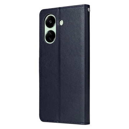 For Xiaomi Redmi 13C 4G / Poco C65 4G Case PU Leather Wallet Phone Cover Magnetic Clasp