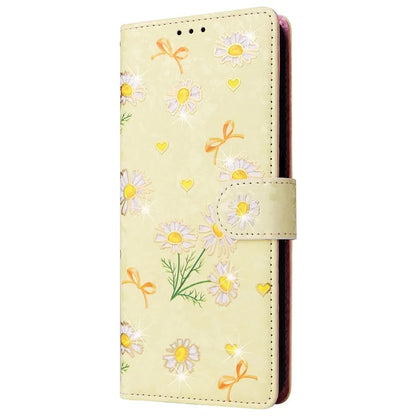 For Samsung Galaxy A05s 4G Case Floral Aesthetic RFID Blocking Leather Phone Cover