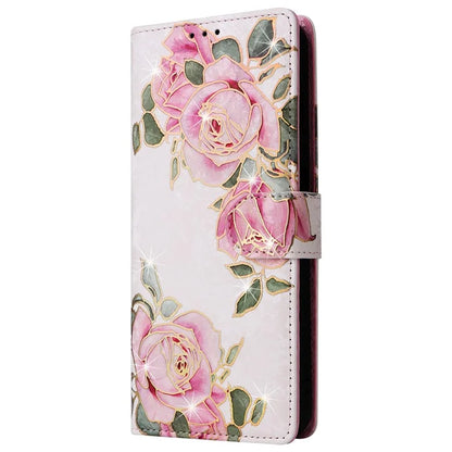For Samsung Galaxy A05s 4G Case Floral Aesthetic RFID Blocking Leather Phone Cover