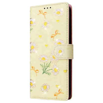 For Samsung Galaxy S24 Case Wallet RFID Blocking Leather Floral Phone Cover