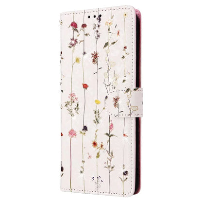 For Samsung Galaxy A05 4G Case RFID Blocking Lacquered Design Leather Flip Phone Cover