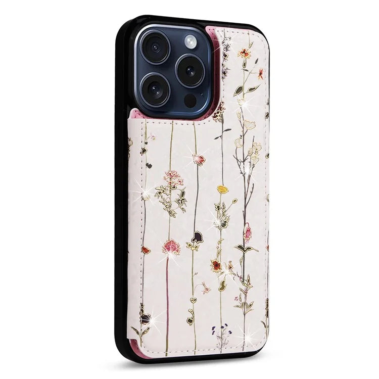 For iPhone 15 Pro Case Kickstand Drop Protection Shockproof Phone Shell