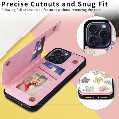 For iPhone 15 Pro Case Kickstand Drop Protection Shockproof Phone Shell