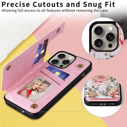 For iPhone 15 Pro Max Shockproof Case Drop-Proof Kickstand Phone Shell