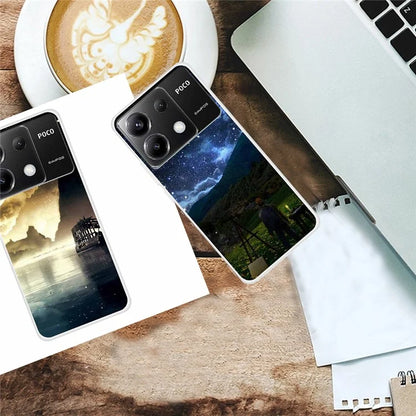 For Xiaomi Redmi Note 13 Pro 5G / Poco X6 5G TPU Phone Case Pattern Printing Back Cover