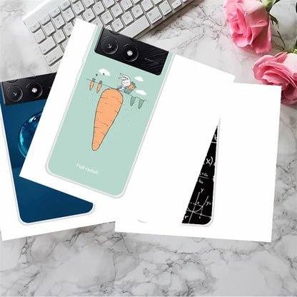For Xiaomi Poco X6 Pro 5G / Redmi K70E 5G Case Pattern Print Slim TPU Phone Cover