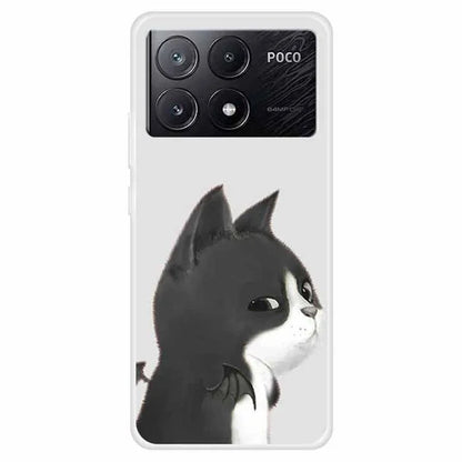 For Xiaomi Poco X6 Pro 5G / Redmi K70E 5G Case Pattern Print Slim TPU Phone Cover
