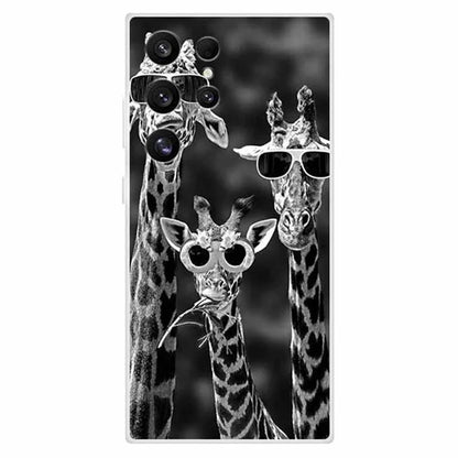 For Samsung Galaxy S24 Ultra Case Pattern Printing TPU Phone Back Cover