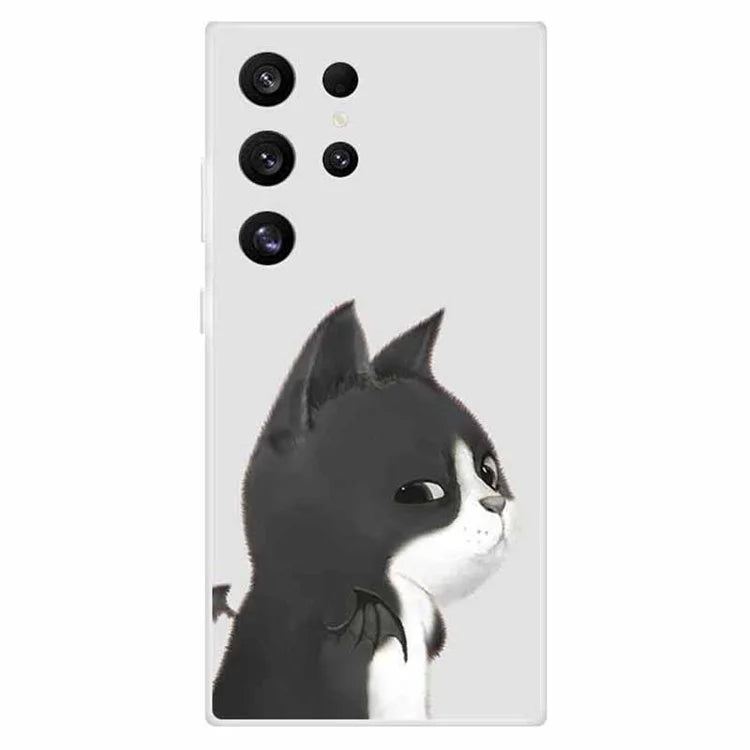 For Samsung Galaxy S24 Ultra Case Pattern Printing TPU Phone Back Cover