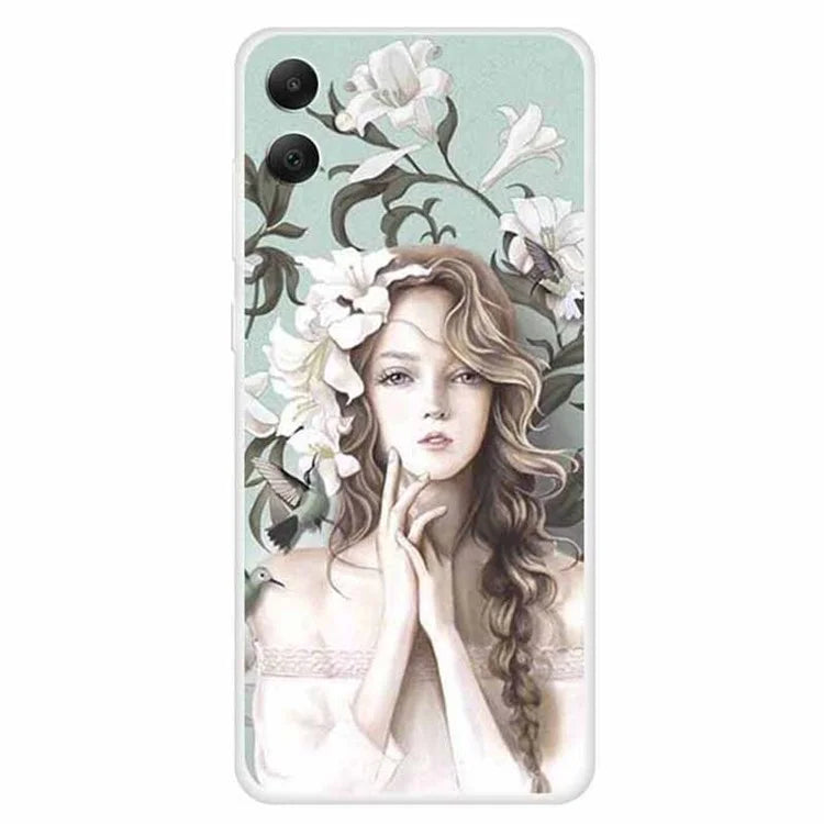 For Samsung Galaxy A05 4G Phone Case Soft TPU Back Cover Pattern Printing