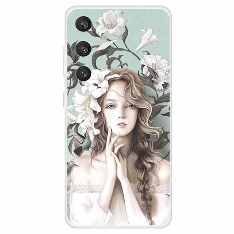 For Samsung Galaxy S24 Case Pattern Soft TPU Protective Phone Cover