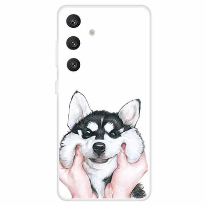 For Samsung Galaxy S24 Case Pattern Soft TPU Protective Phone Cover