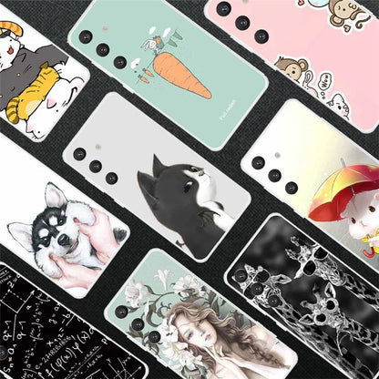 For Samsung Galaxy S24 Case Pattern Soft TPU Protective Phone Cover