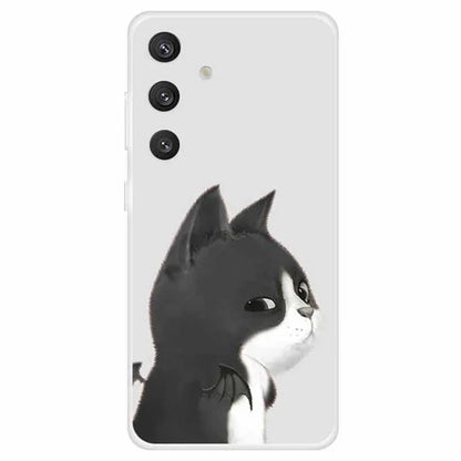 For Samsung Galaxy S24 Case Pattern Soft TPU Protective Phone Cover