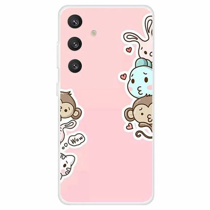 For Samsung Galaxy S24 Case Pattern Soft TPU Protective Phone Cover
