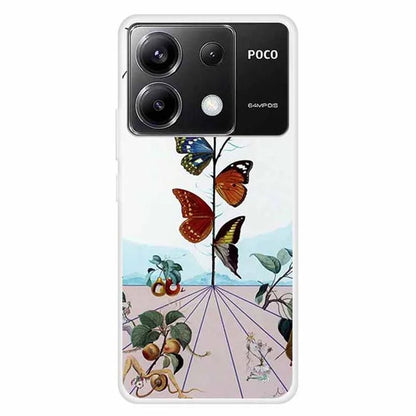 For Xiaomi Redmi Note 13 Pro 5G / Poco X6 5G Slim Case Shockproof TPU Pattern Phone Cover