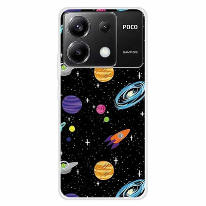 For Xiaomi Redmi Note 13 Pro 5G / Poco X6 5G Slim Case Shockproof TPU Pattern Phone Cover