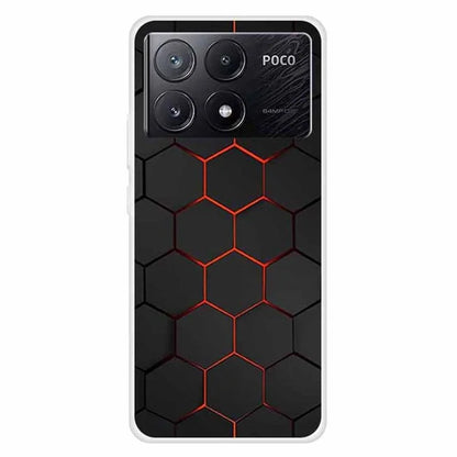 For Xiaomi Poco X6 Pro 5G / Redmi K70E 5G Case TPU Aesthetics Pattern Phone Cover