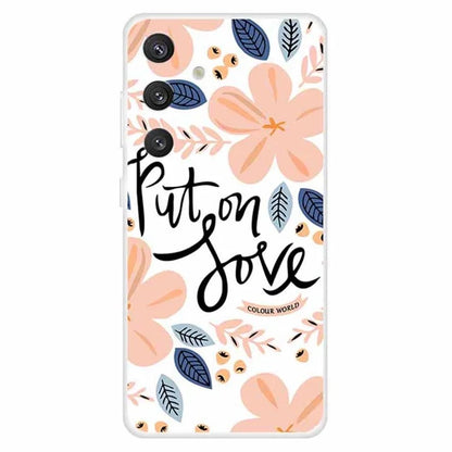 For Samsung Galaxy S24 Aesthetic Phone Case Thin Flexible TPU Cover