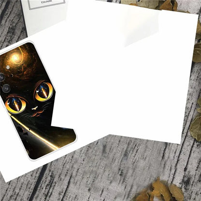For Samsung Galaxy S24 Aesthetic Phone Case Thin Flexible TPU Cover