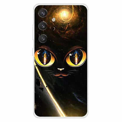 For Samsung Galaxy S24 Aesthetic Phone Case Thin Flexible TPU Cover