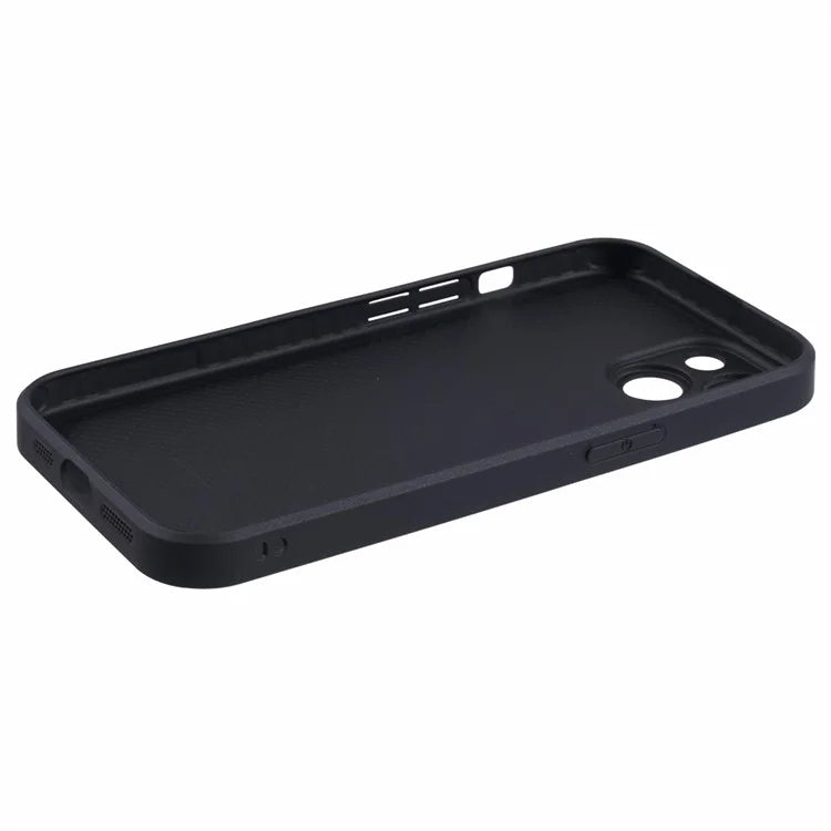 KYW Series for iPhone 13 Case Tempered Glass+PC+TPU Shockproof Phone Cover Floral Flower Pattern