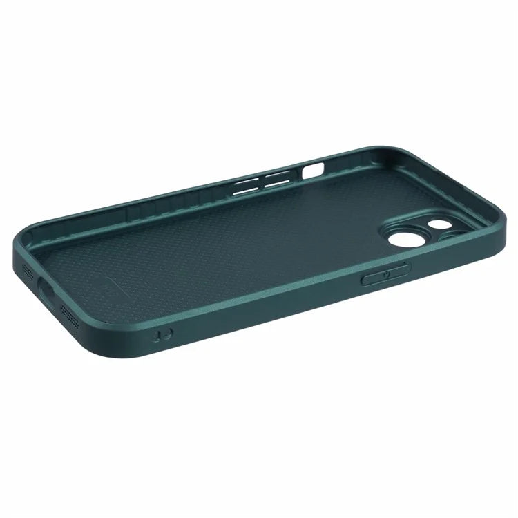 KYW Series for iPhone 13 Case Tempered Glass+PC+TPU Shockproof Phone Cover Floral Flower Pattern