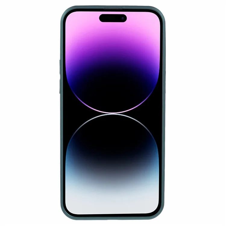KYW Series for iPhone 14 Pro Max Case Tempered Glass Back Panel Phone Cover