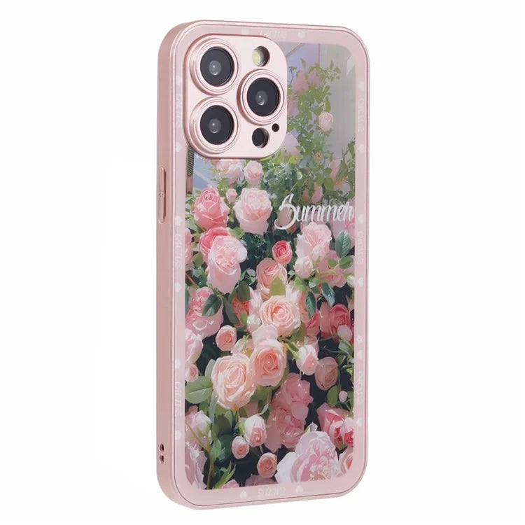 KYW Series for iPhone 14 Pro Max Case Tempered Glass Back Panel Phone Cover