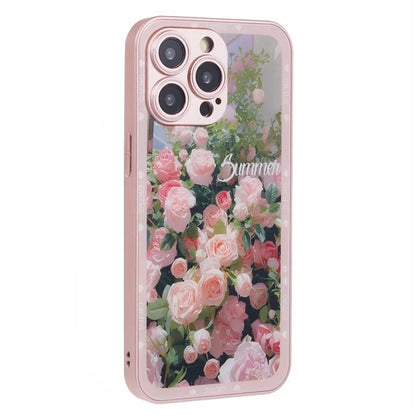 KYW Series for iPhone 14 Pro Max Case Tempered Glass Back Panel Phone Cover