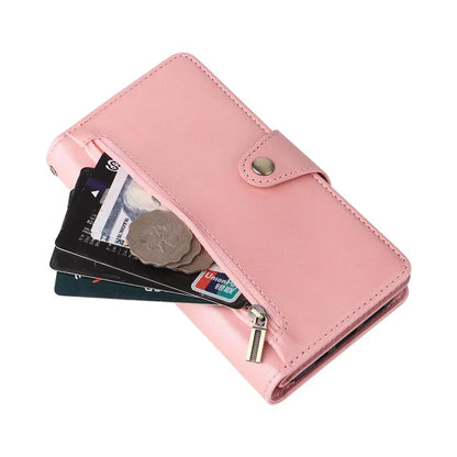 For Xiaomi Redmi Note 13 Pro 4G / Poco M6 Pro 4G Case Leather Wallet Phone Cover Rivet Decor