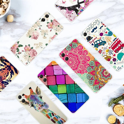 For Samsung Galaxy A05 4G TPU Case Pattern Printing Mobile Phone Back Cover