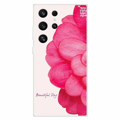 For Samsung Galaxy S24 Ultra Case Soft TPU Pattern Printing Phone Cover